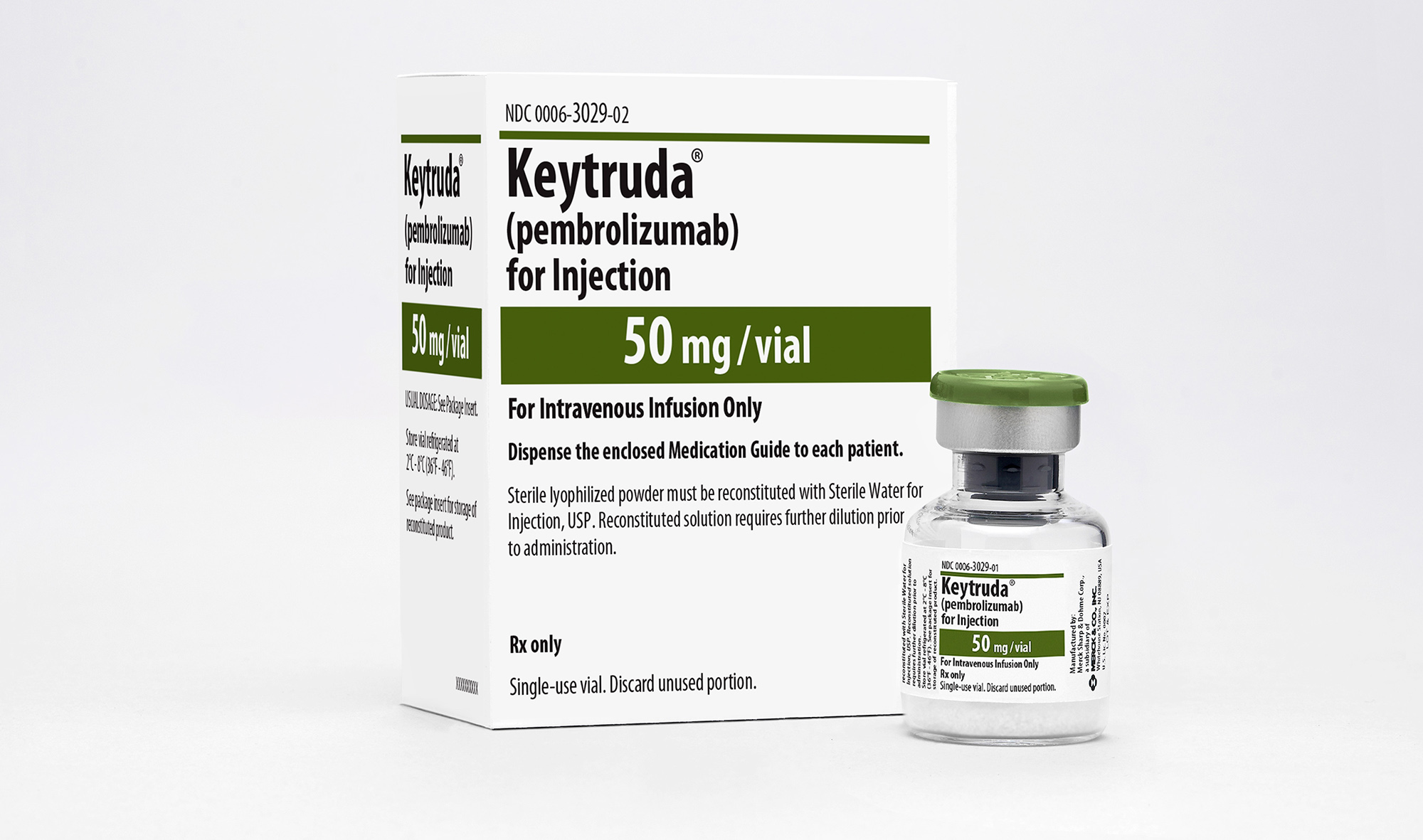 Keytruda (pembrolizumab).