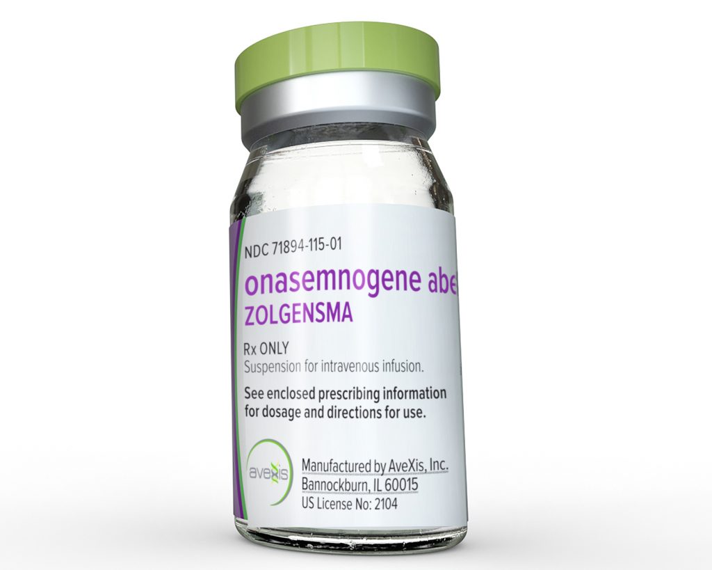 Zolgensma (onasemnogene abeparvovec).