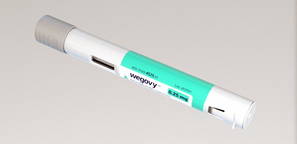 Wegovy (semaglutide).