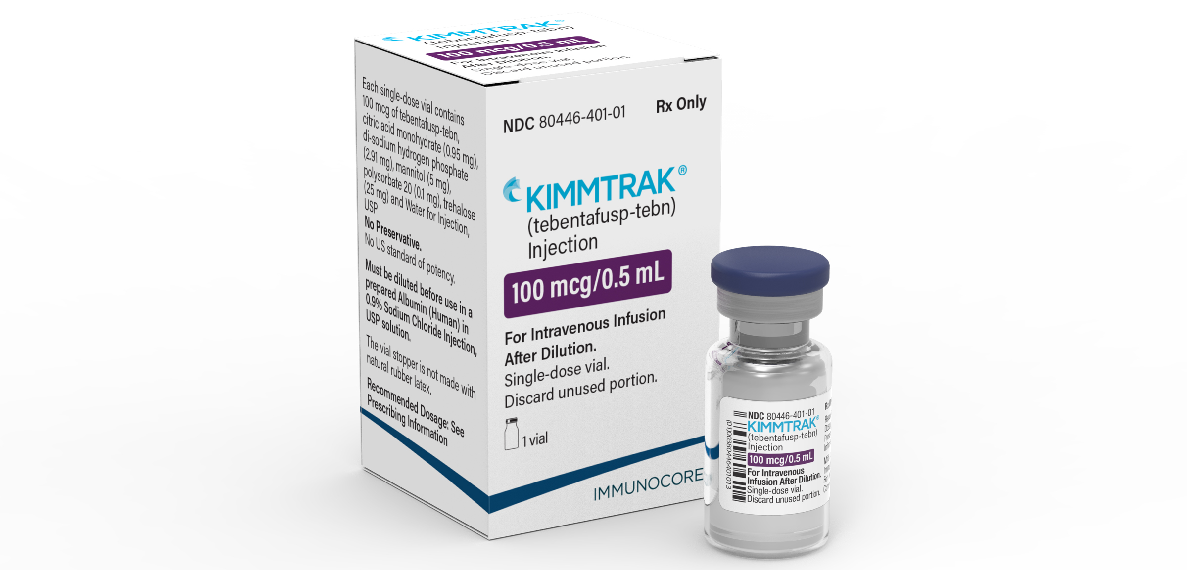 Kimmtrak (tebentafusp).